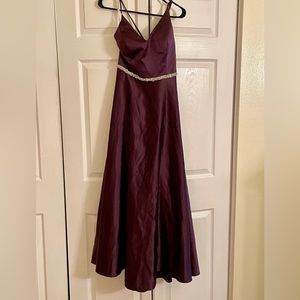Purple Prom Dress - S